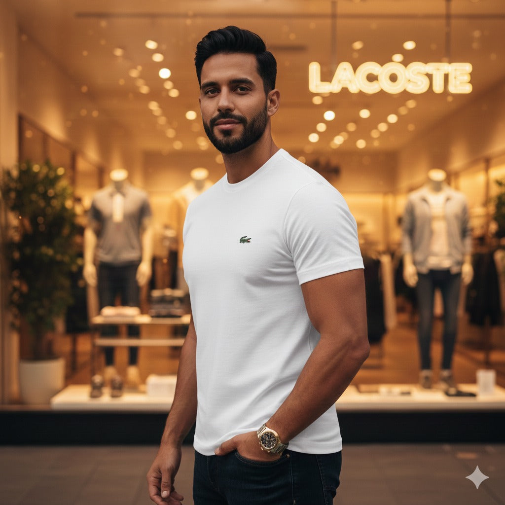 PACK 3 CAMISETAS LACOSTE MAS LOCION BOSS
