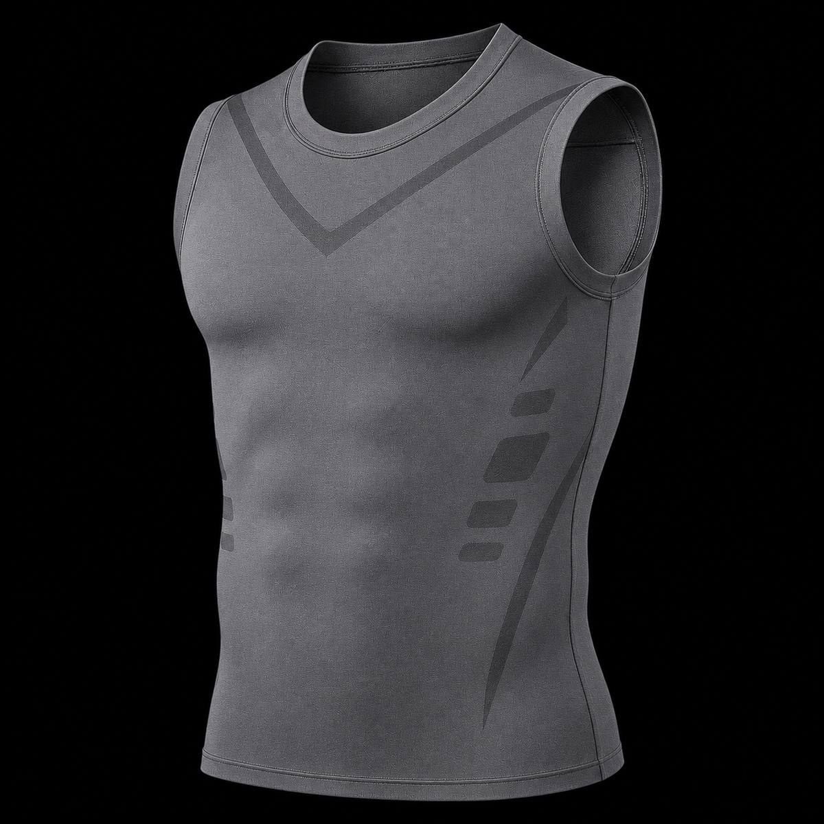 Camisilla de Compresión Lonfit para Hombre | Reduce Abdomen y Mejora la Postura
