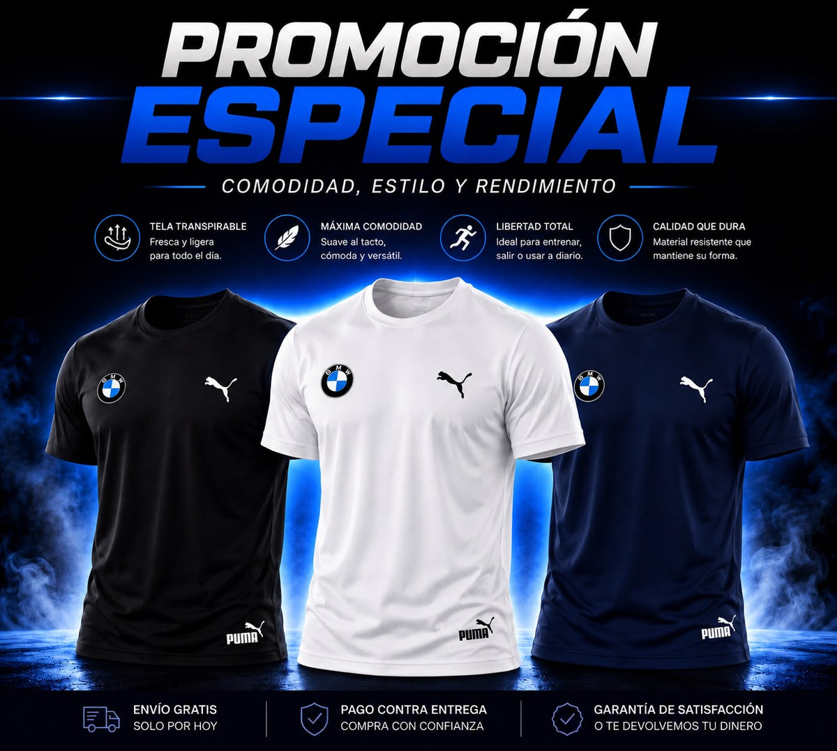 CAMISETAS BMW — VISTE TU PASIÓN