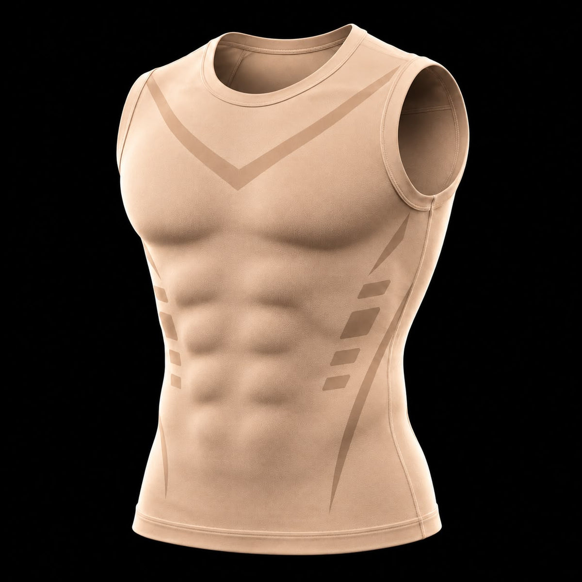 Camisilla de Compresión Lonfit para Hombre | Reduce Abdomen y Mejora la Postura