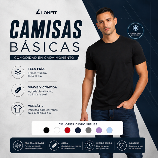 CAMISETA TELA FRIA