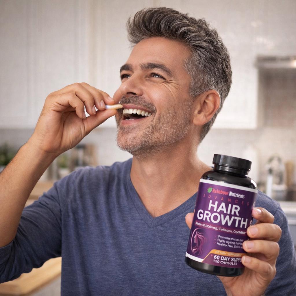Hair Growth - Suplemento para el crecimiento capilar avanzado (120 Capsulas)
